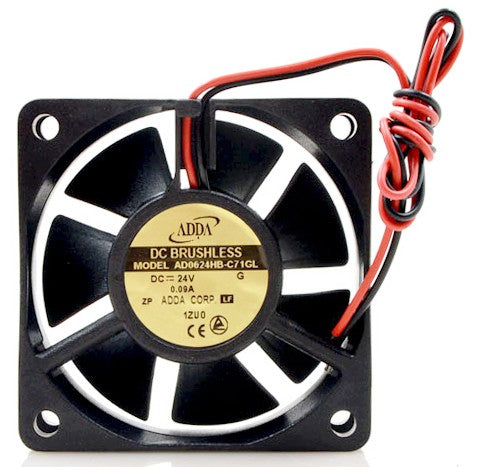 ADDA AD0624HB-C71GL 24V 0.09A 2wires Cooling Fan ADDA AD0624HB-C71GL 24V 0.09A 2wires Cooling Fan